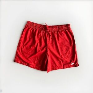 Men's Nike Red Windbreaker Woven Flow Running/Gym Shorts Size XL sportswear